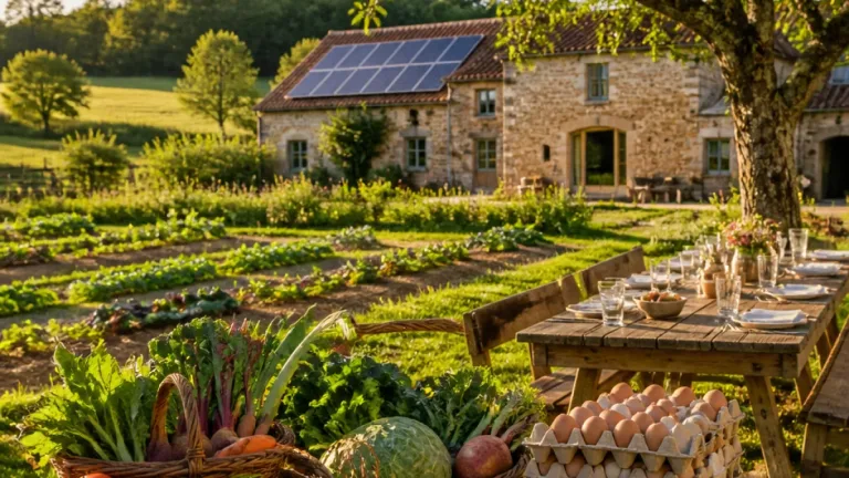 Une ferme hôtelière bio de 38 ha ouvre dans le Perche et vend légumes, œufs et paniers