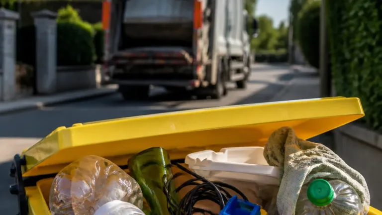 En Bray Eawy, les bacs jaunes boostent le recyclage mais révèlent les erreurs de tri