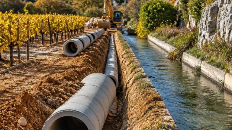 L'État débloque 8,4 M€ pour un tuyau de 14 km pour sécuriser l'irrigation de la vallée de l'Agly