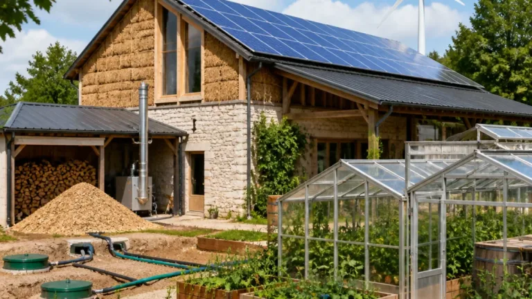 La communauté Emmaüs d’Angers mise sur la sobriété : chaufferie bois, géothermie et serres bio