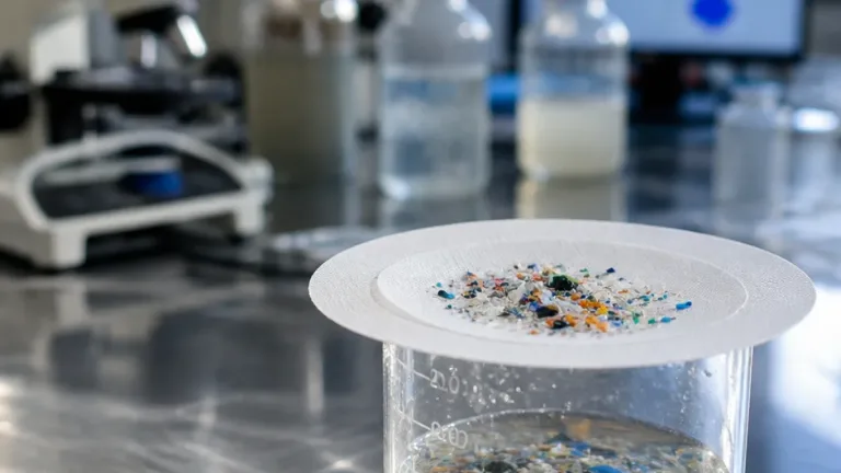 Un nouvel indicateur pour mesurer la pollution plastique : l'empreinte plastique particulaire