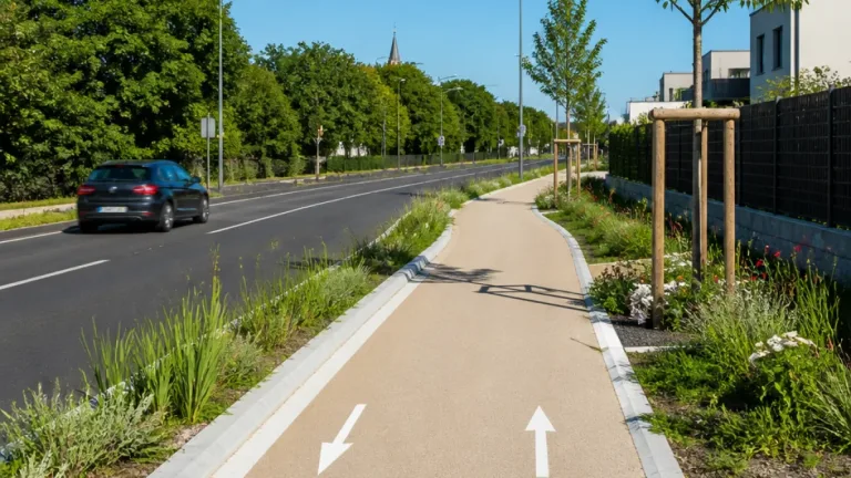 Une piste cyclable relie désormais Caen à Saint-Germain-la-Blanche-Herbe