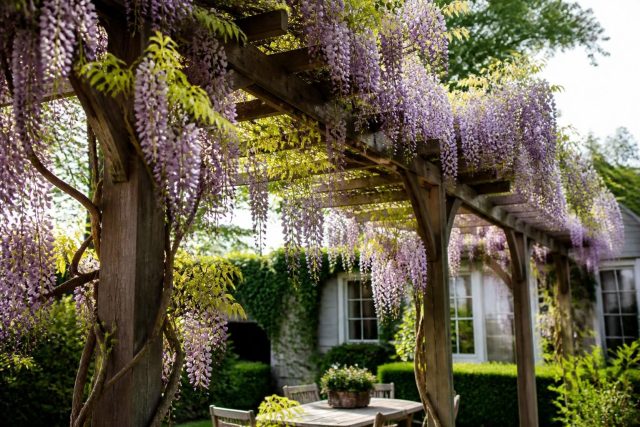 Fabriquer une pergola pour glycine : guide solide et complet Fabriquer une pergola pour glycine : guide solide et complet