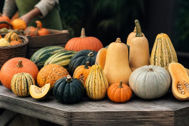 Les différents types de courges : guide des variétés Les différents types de courges : guide des variétés